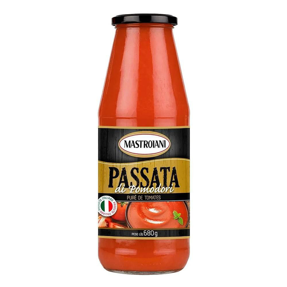 Molho De Tomate Passata Mastroiani 680g