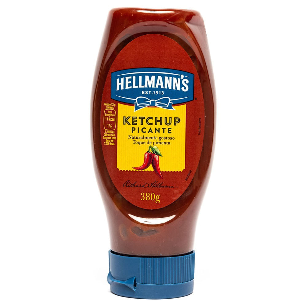 Ketchup Picante Hellmanns Burger House 380g
